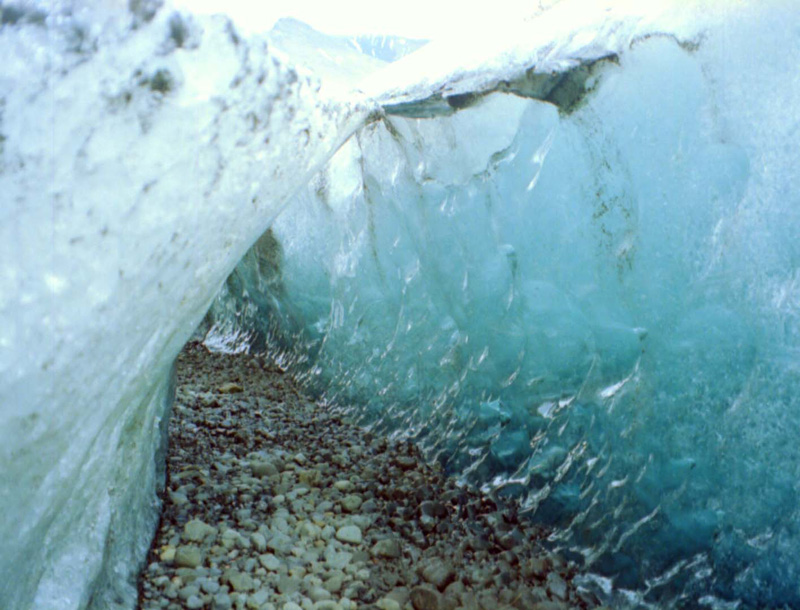 610 - Skaftafelljokull - Faille bleue